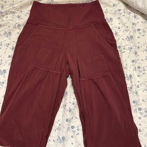 Lululemon align jogger, full length, size 2 - red merlot